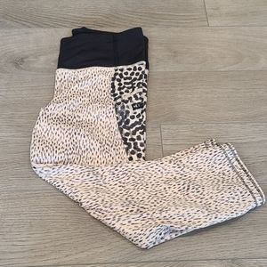 Lululemon Leopard Crops